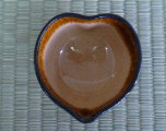 上野焼 ハート型ちょこ ハート型ちょこの画像